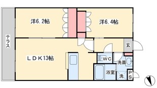 GreenWind大久保の物件間取画像